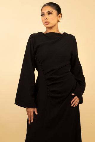 The Black Windbark Dress