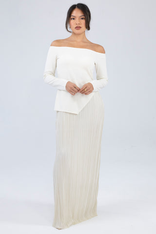 The Beige Starfall Dress