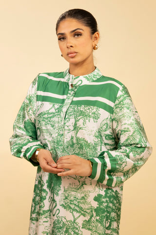 The Green Wildbloom Dress