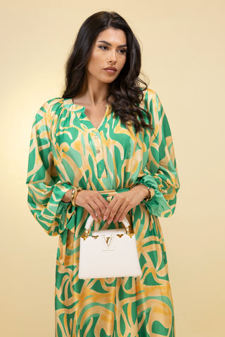 The Green Breezefield Dress