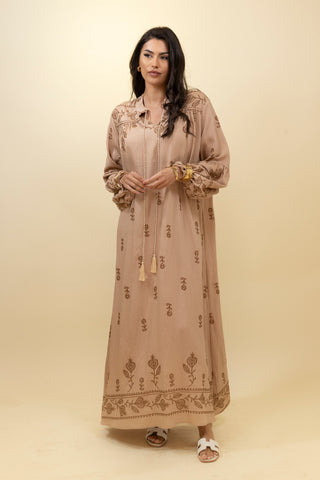 The Taupe Floravale Dress