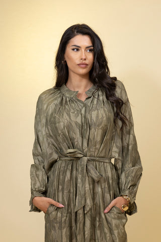 The Khaki Ashmere Dress
