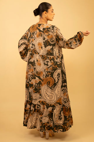 The Khaki Dravelle Dress
