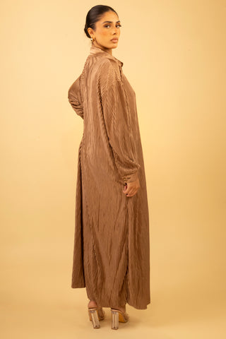 The Brown Twilight Breeze Dress