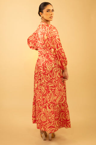 The Red Floravelle Dress