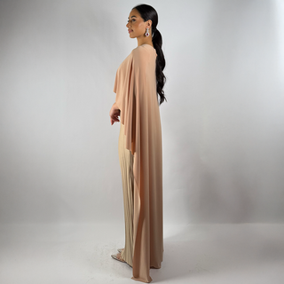 The Beige Stormwood Dress
