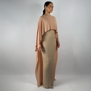 The Beige Stormwood Dress