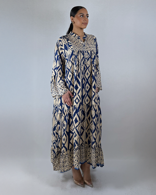 The Blue Elmshade Dress