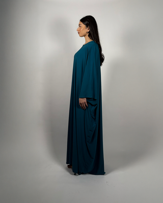 The Teal Duskwood Kaftan